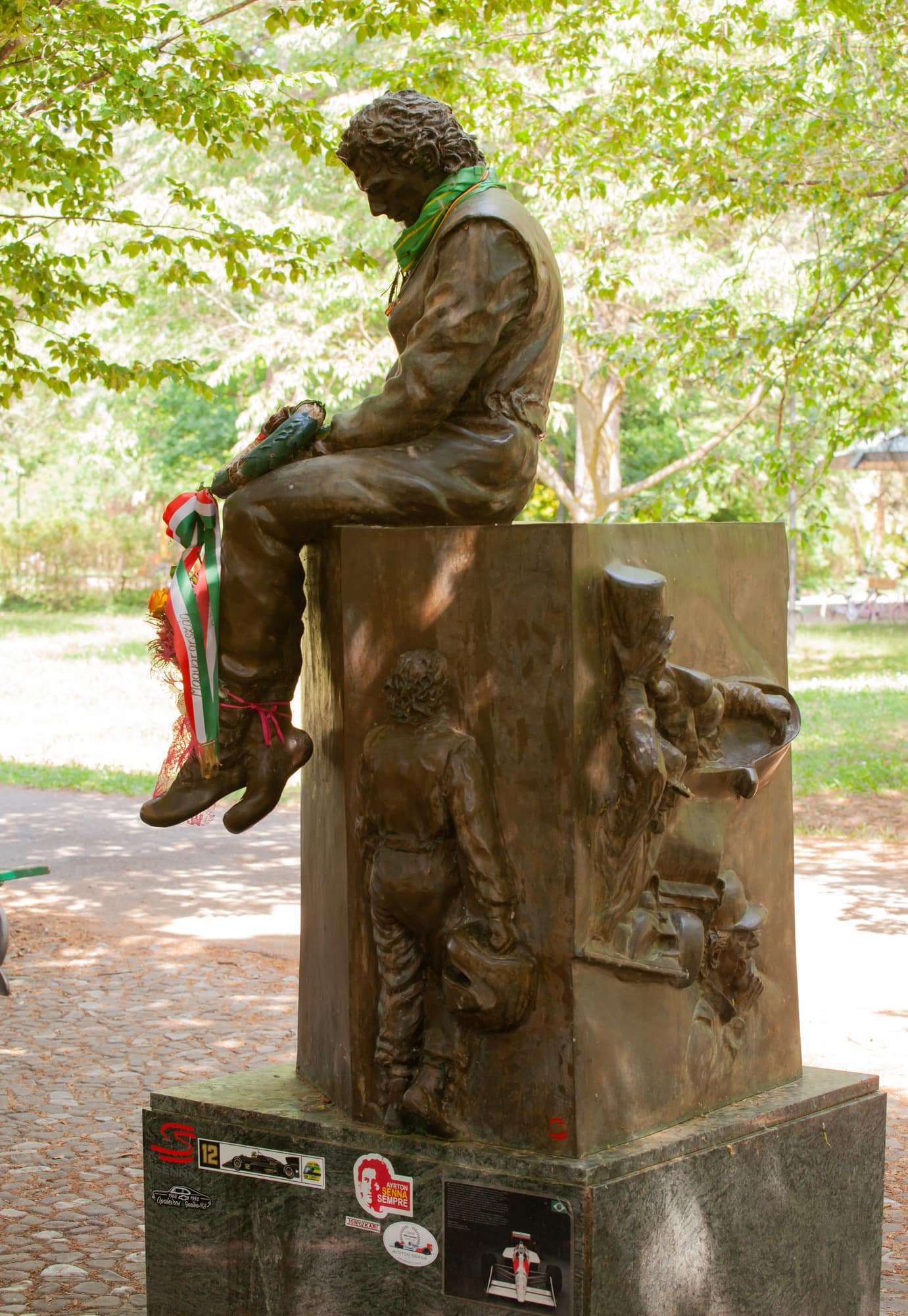Emilia Romagna Grand Prix 2 Ayrton Senna Memoria In Imola, Italy.