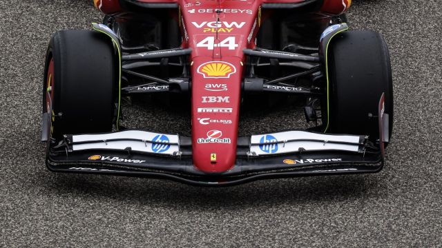 Formula 1 Front Wing - Ferrari SF 25 Front Wing Close-up