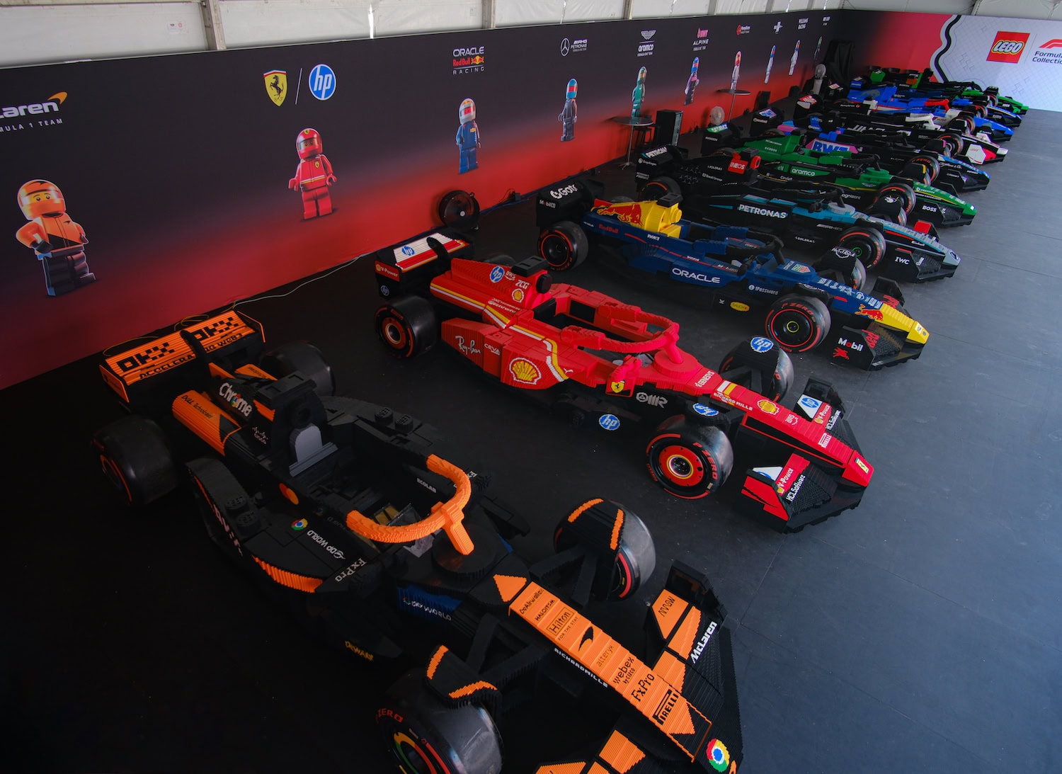All 10 Full Size Lego Cars Credit Xavier Aaronson 2
