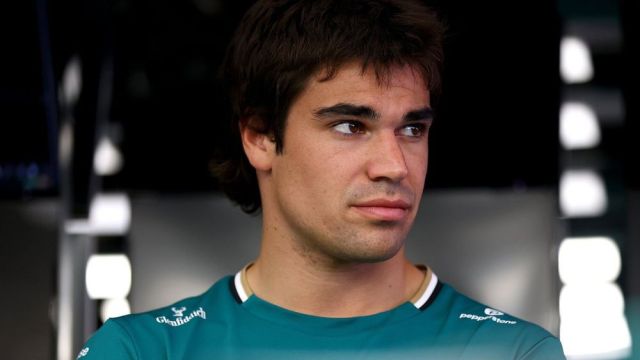 Lance Stroll Aston Martin Raci