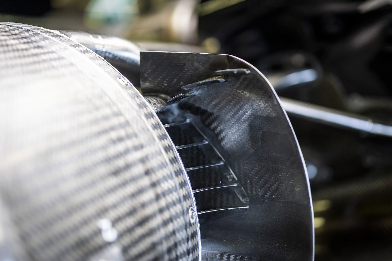 Mercedes Amg Petronas F1 Team Debuts Bio Based Carbon Fibre Composite Material On Rear Wheel Shields Of W16 Race Car