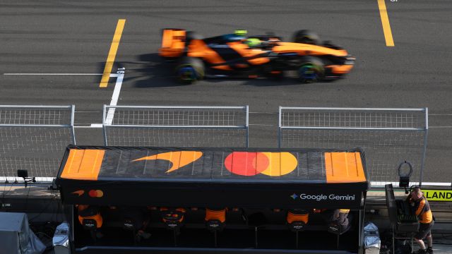 SHANGHAI, CHINA - MARCH 13: Lando Norris of Great Britain driving the (1) McLaren MCL40 Mercedes on track during Sprint qualifying ahead of the F1 Grand Prix of China at Shanghai International Circuit on March 13, 2026 in Shanghai, China. (Photo by Steven Tee/LAT Images)
