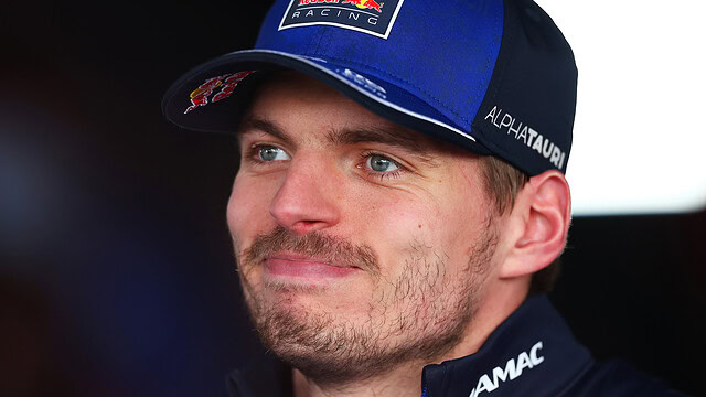 SUZUKA, JAPAN - MARCH 29: Eighth placed Max Verstappen of the Netherlands and Oracle Red Bull Racing is interviewed during the F1 Grand Prix of Japan at Suzuka Circuit on March 29, 2026 in Suzuka, Japan. (Photo by Simon Galloway/LAT Images)