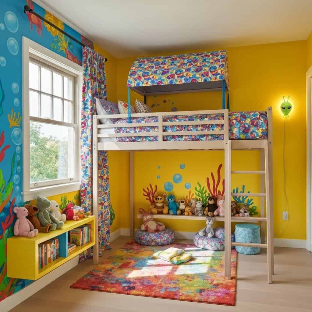 Antresola w pokoju dziecka – dodatkowa przestrzeń do zabawy lub snu