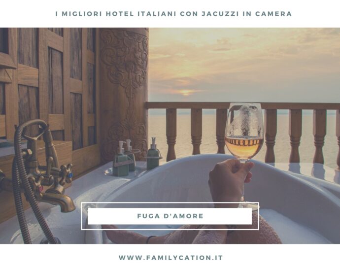 hotel con jacuzzi in camera