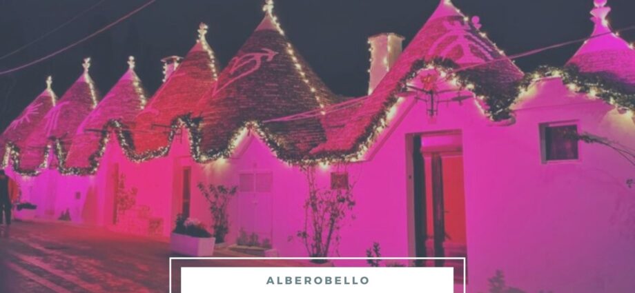 visitare alberobello a natale