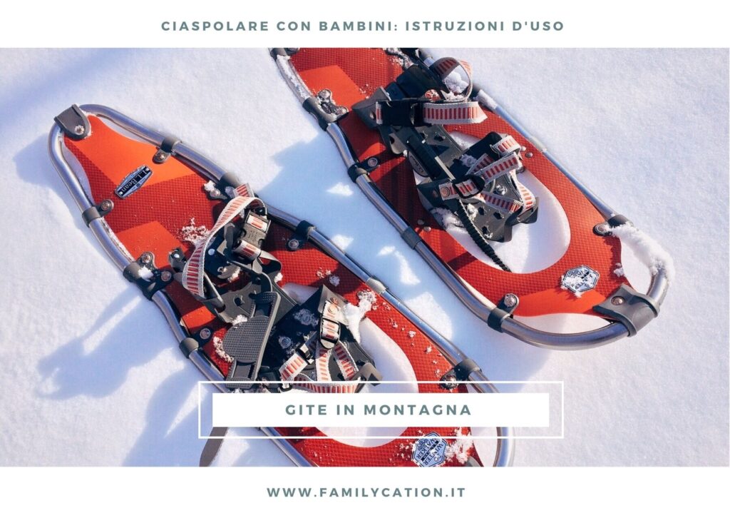Ciaspolare con bambini