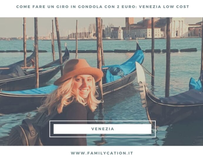 quanto costa un giro in gondola