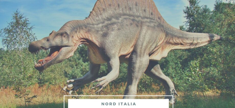 parchi dinosauri nord italia