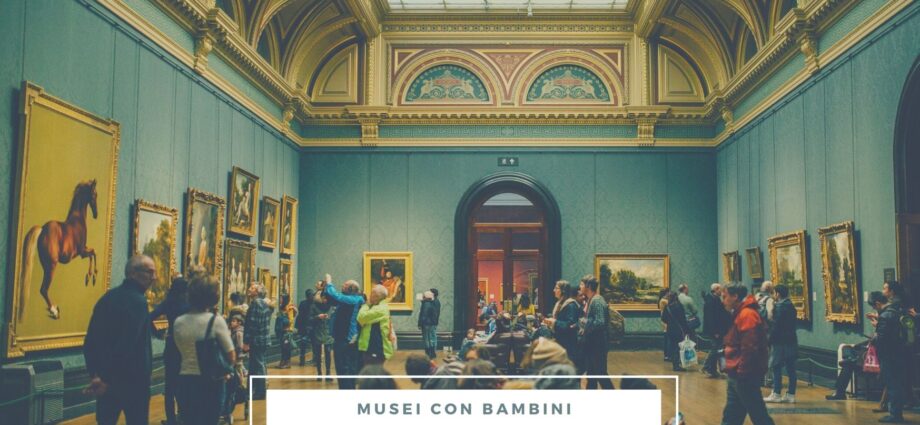 visitare musei con bambini
