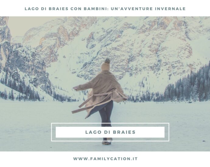 lago di braies con bambini