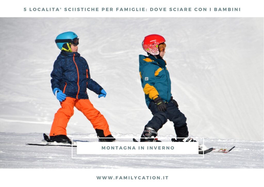dove sciare con bambini