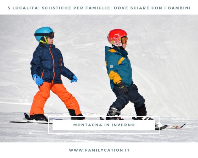 dove sciare con bambini