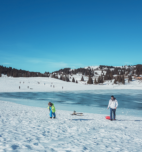 passo coe slittini dove andare in slittino a folgaria