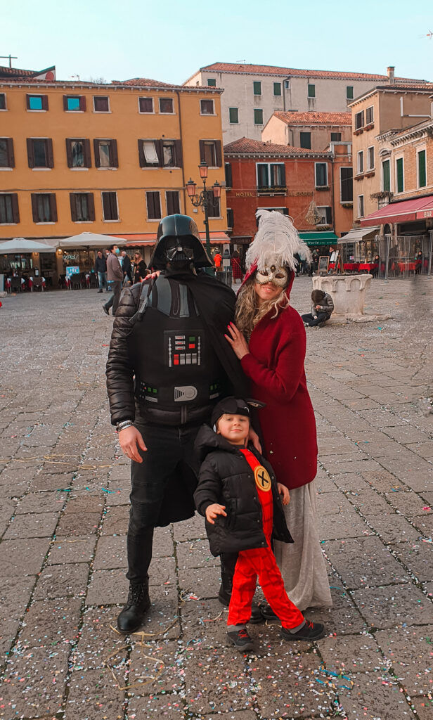 carnevale venezia 2026 con bambini