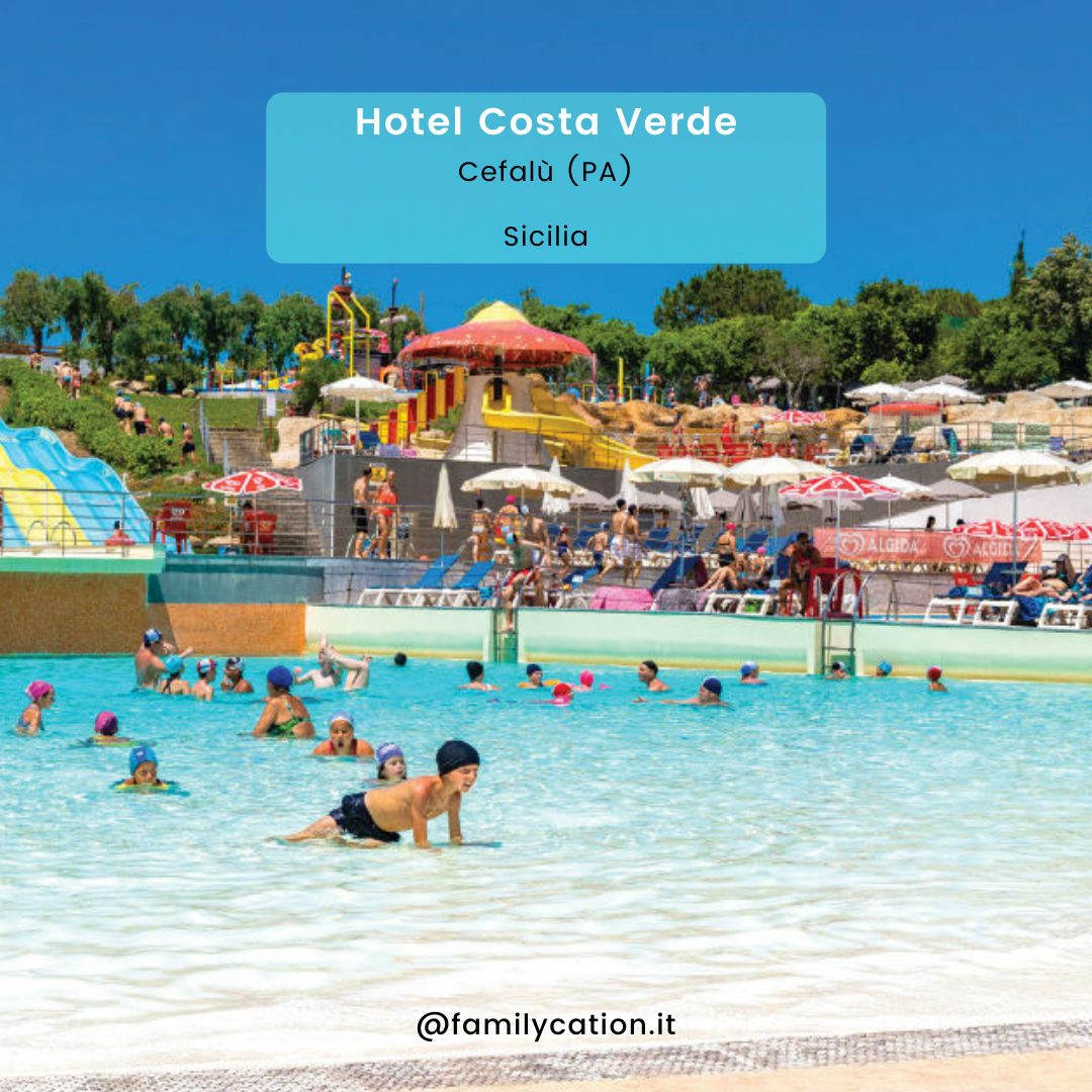 hotel con piscina e scivoli
