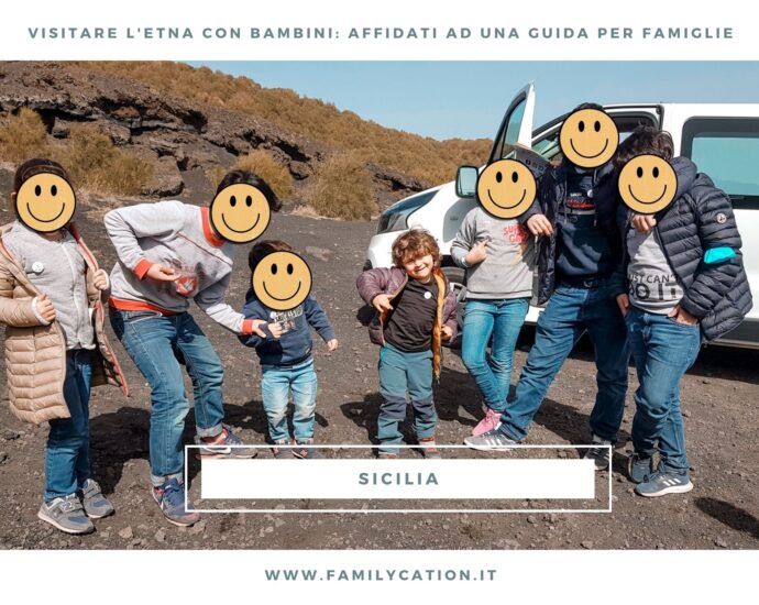 etna con bambini