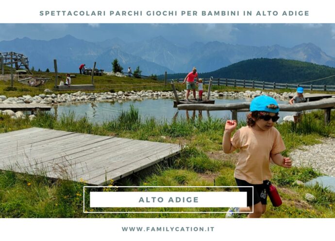 parchi giochi per bambini trentino alto adige