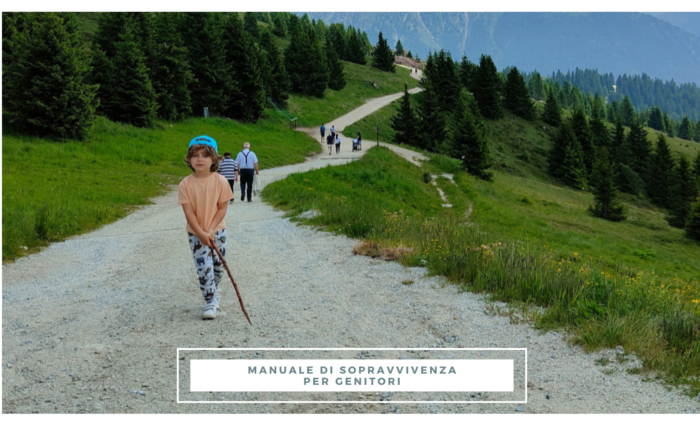 trekking con bambini in montagna