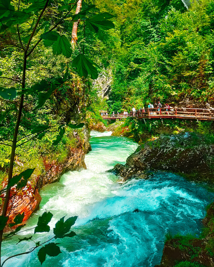 babytrekking slovenia gola di vintgar slovenia