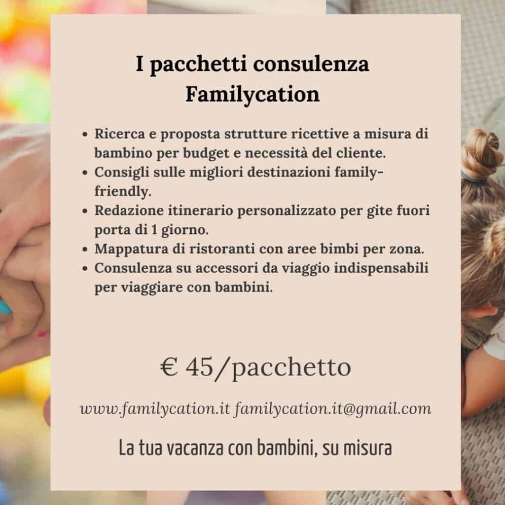 viaggi organizzati con bambini