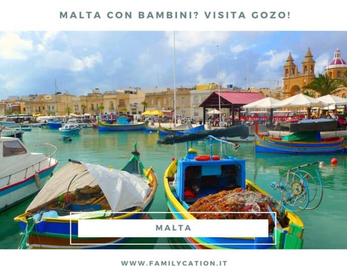 visitare gozo con bambini