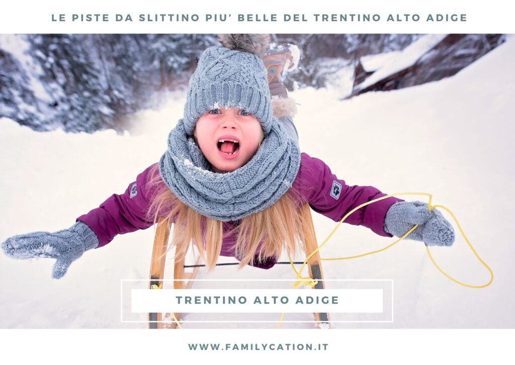 piste slittino alto adige