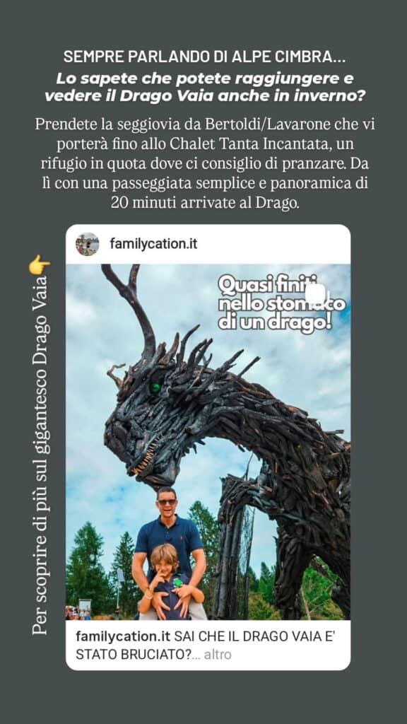 visitare il drago vaia con bambini visitare il drago vaia con bambini