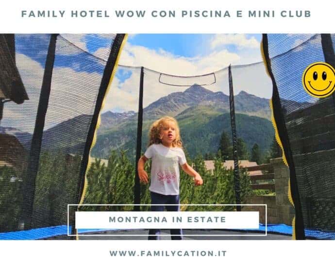 family hotel in montagna con bambini