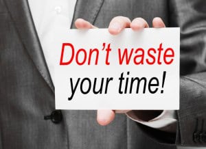 Don't waste time with prospects that are not going to buy