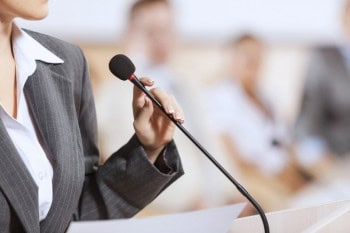How to use public speaking to generate leads
