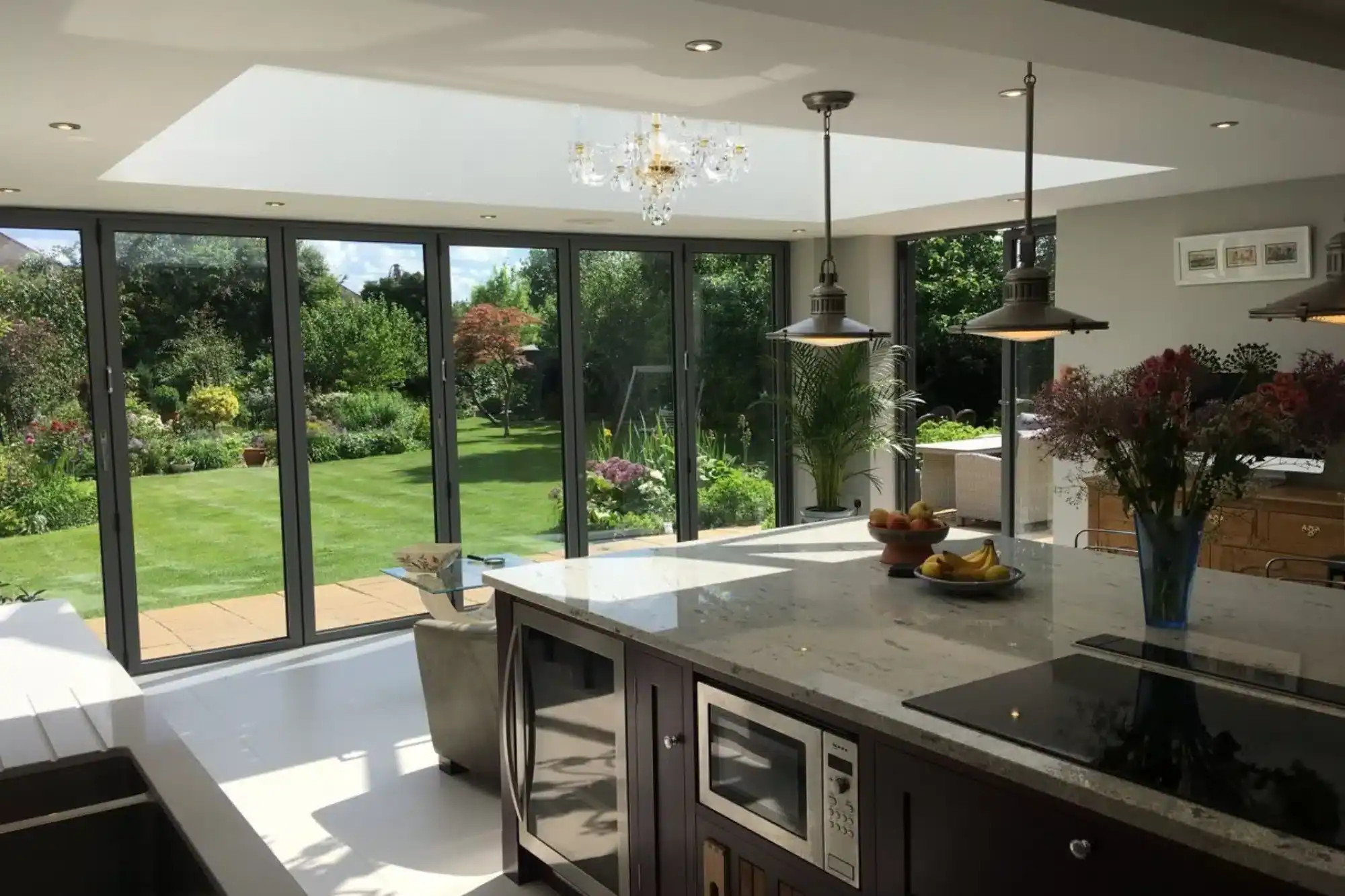 modern glass rooms