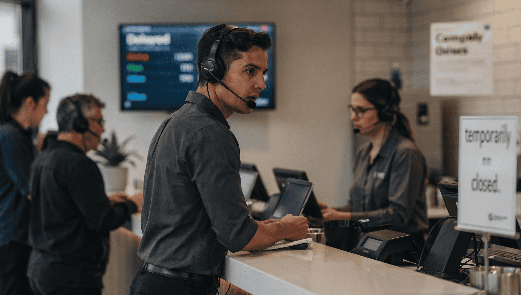 Customer experience during a crisis response