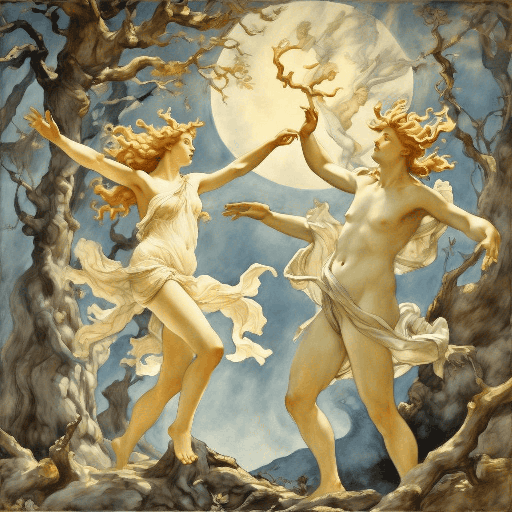 Apollo and Daphne – Alexandre Benois