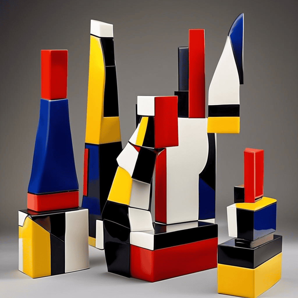 Plastic garden (Vases) – Theo van Doesburg