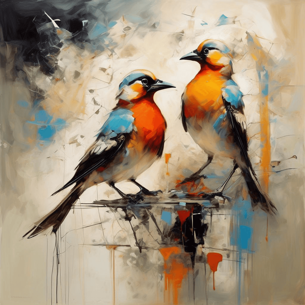 Bird Romance – Jock Macdonald