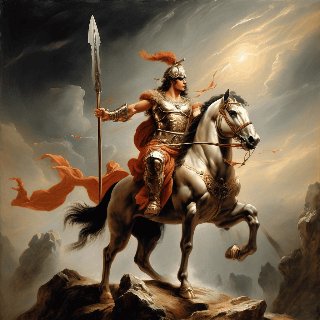 Standing Warrior – Carle Vernet