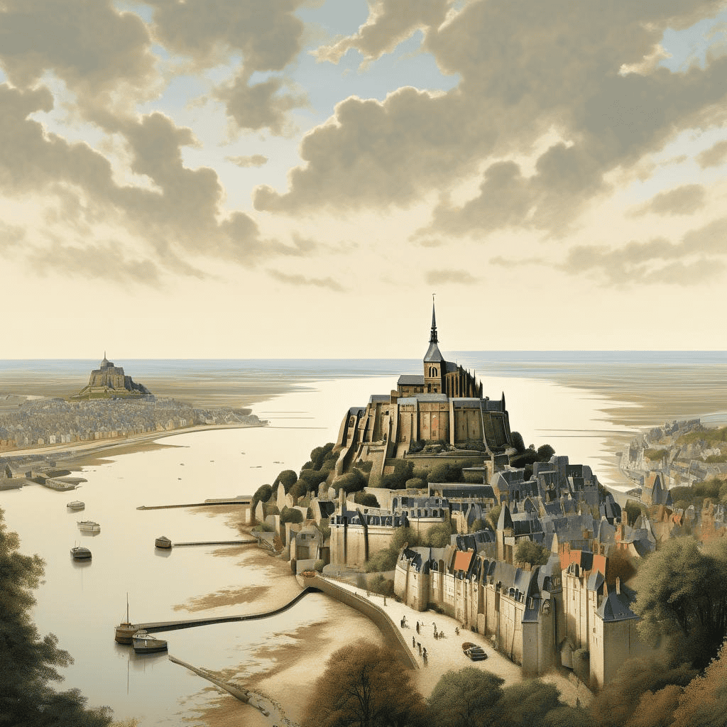 Mont Saint-Michel – Theodore Rousseau