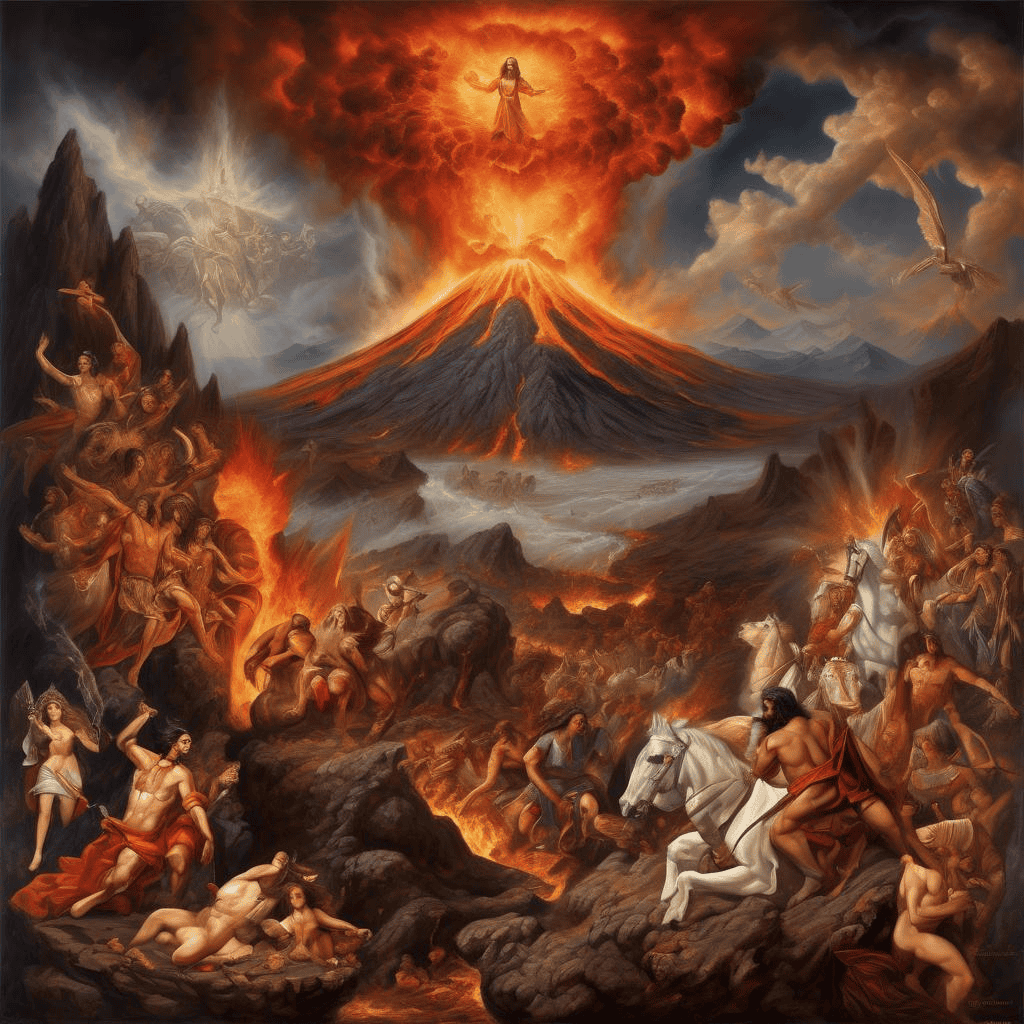 The Legend of the Volcanoes – Jesus Helguera