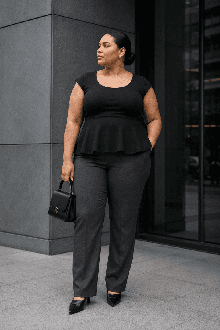 25 Plus Size Big Belly Outfits That Feel Genuinely Good