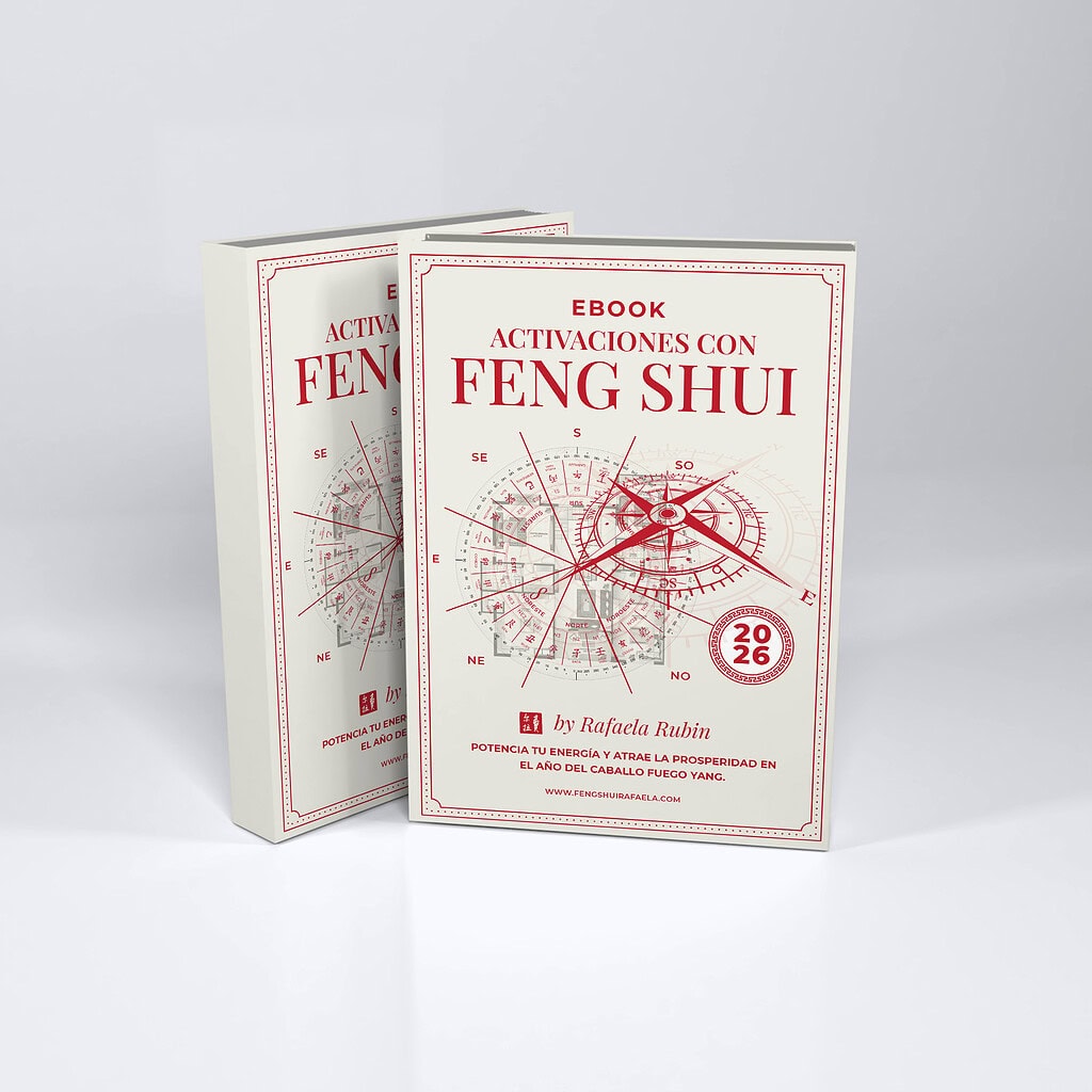 Libro de ebook sobre activaciones con Feng Shui y energía positiva.