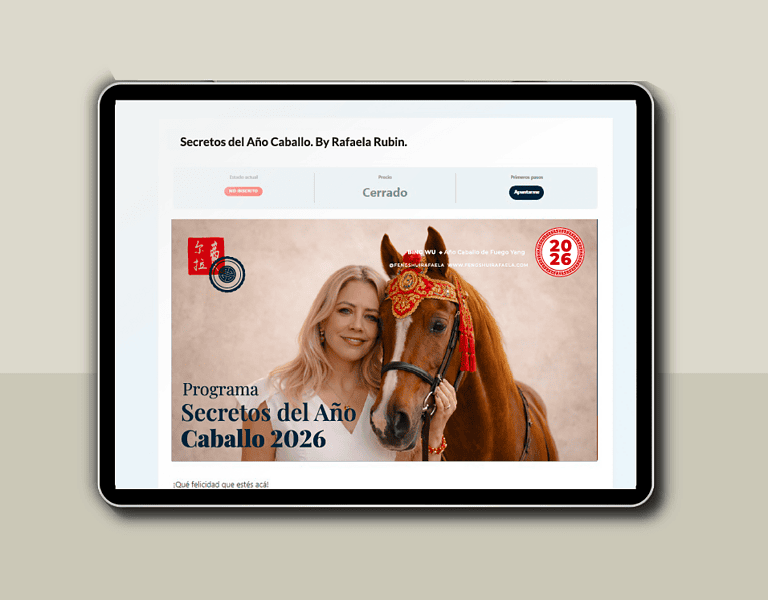 Secretos del Año Caballo – Complemento: Grabaciones Q&A + Taller 4 pilares
