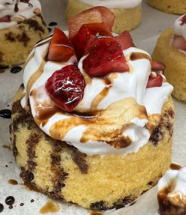 Picture of a Strawberry Balsamic Tart.
