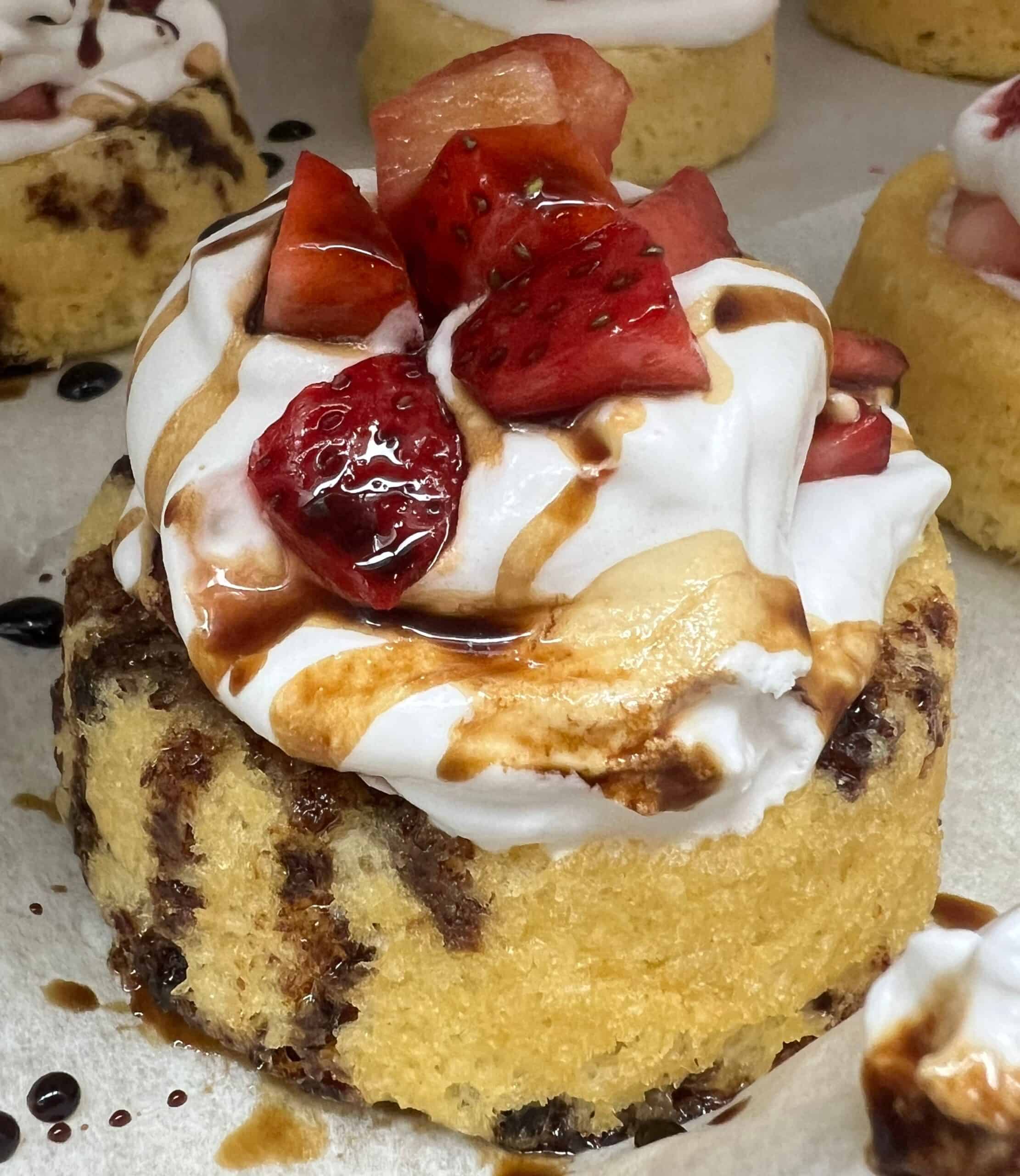 Picture of a Strawberry Balsamic Tart.