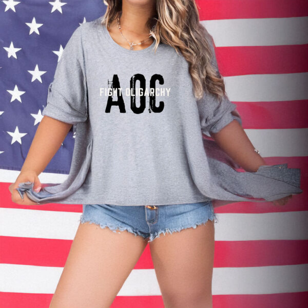 AOC Fight Oligarchy T-Shirt