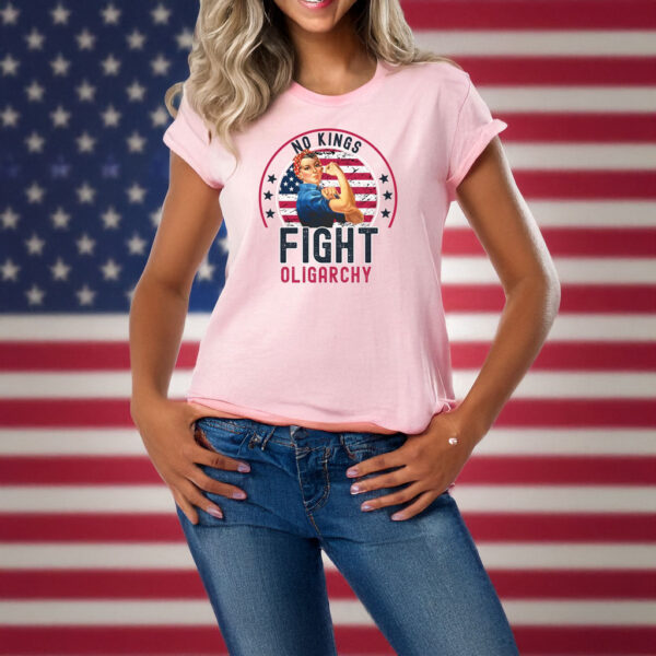 Fight Oligarchy No Kings T-Shirt