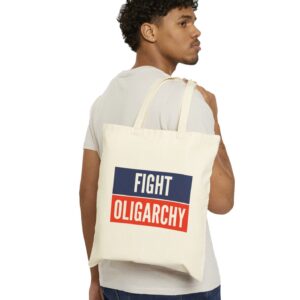 Fight Oligarchy Tote Bag