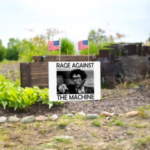 Bernie Sanders Fight Oligarchy Tour, Rage Against The Machine Yard Sign