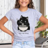 Eat The Rich, Cute Cat Political T-Shirt