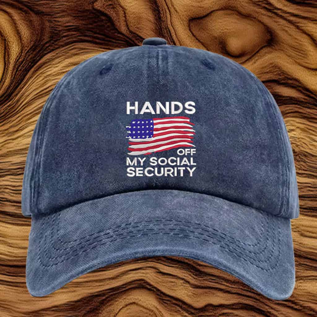 Hands Off My Social Security 2025 Hat